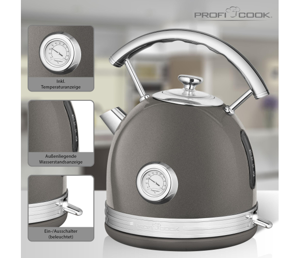 CLATRONIC CZAJNIK INOX PC-WKS 1192 - 1382411 - zdjęcie 2